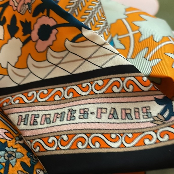 Hermes Accessories - Hermes Silk Twilly Scarf